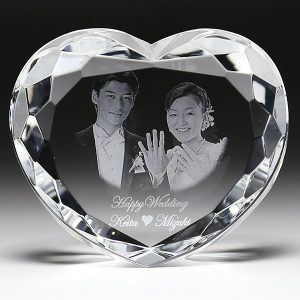 レーザー彫刻の例